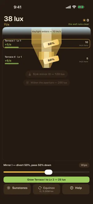 Lightwell Game screenshot 1