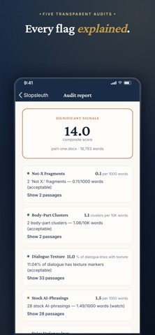 Slopsleuth: AI Detector Screenshot 2 of 5