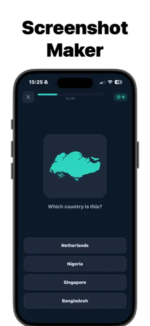 Country Land Quiz screenshot 1