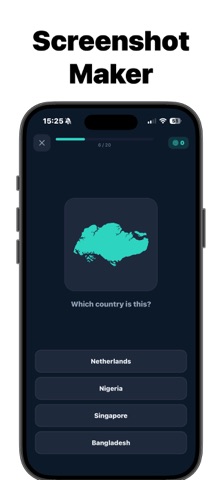 Country Land Quiz screenshot