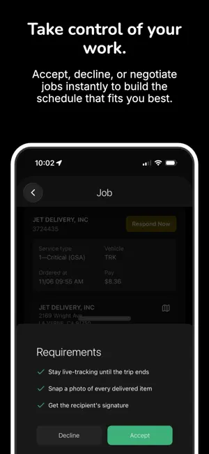 Jet Delivery screenshot 2