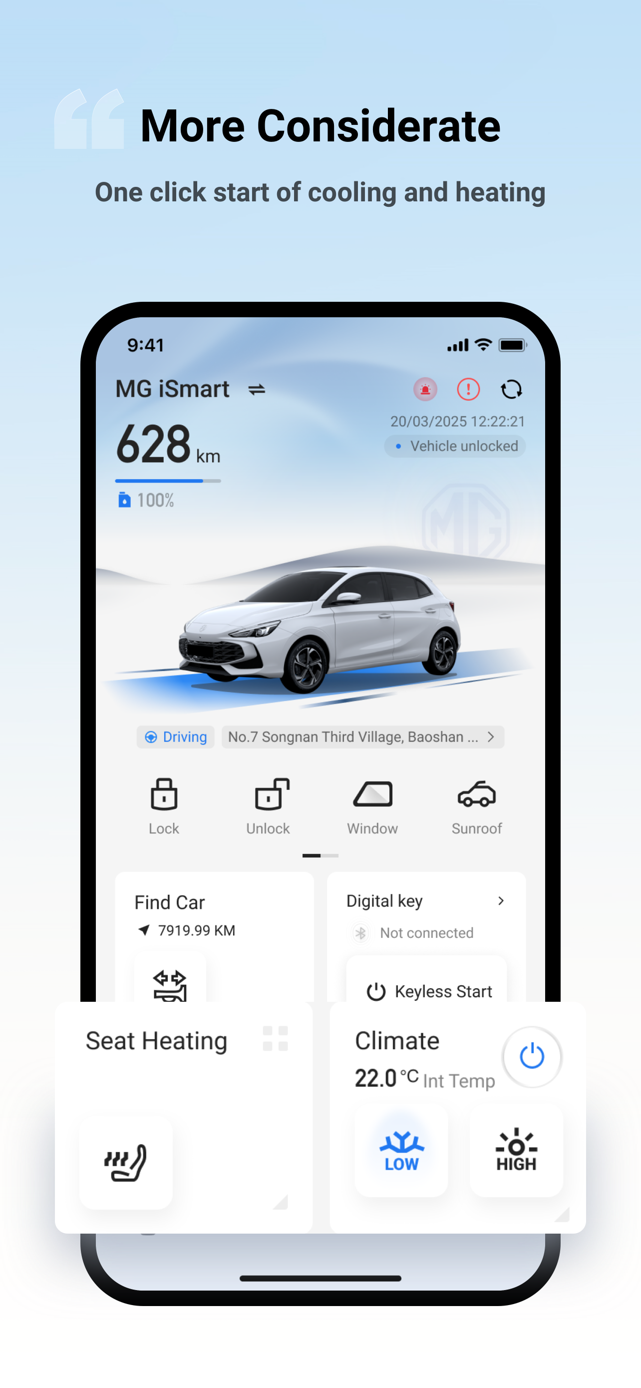 MG iSMART GCC screenshot 2