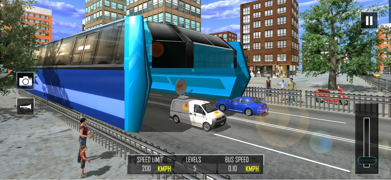 Screenshot #1 pour Conduite de bus futuriste