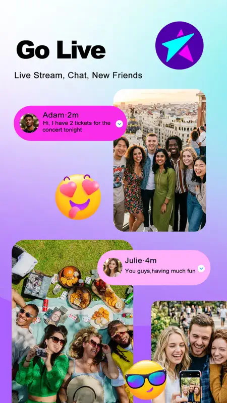 LiveMe - Live Stream, Go live screenshot 1 of 7