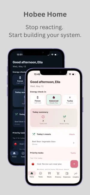 Hobee Home: Life Management screenshot 1