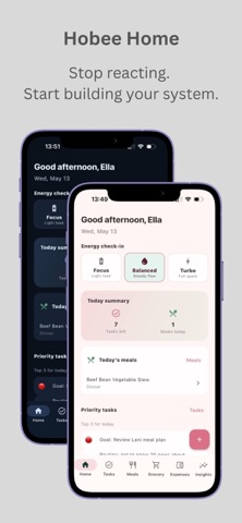 Hobee Home: Life Management iPhone screenshot