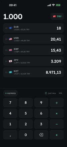 Netto: Currency Converter Screenshot 1 of 3