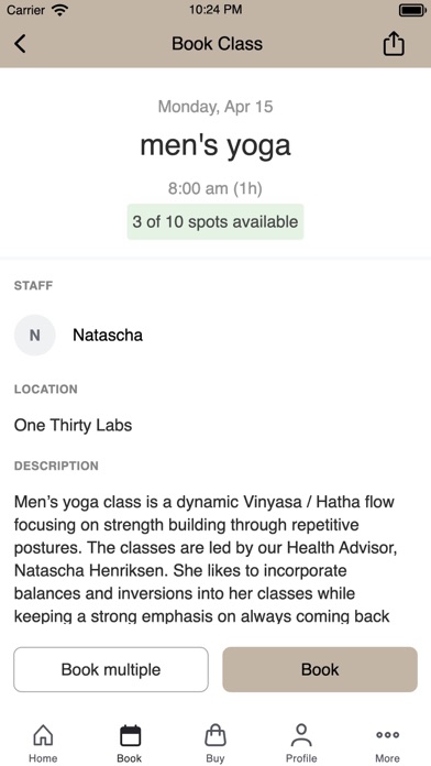 One Thirty Labs Screenshot