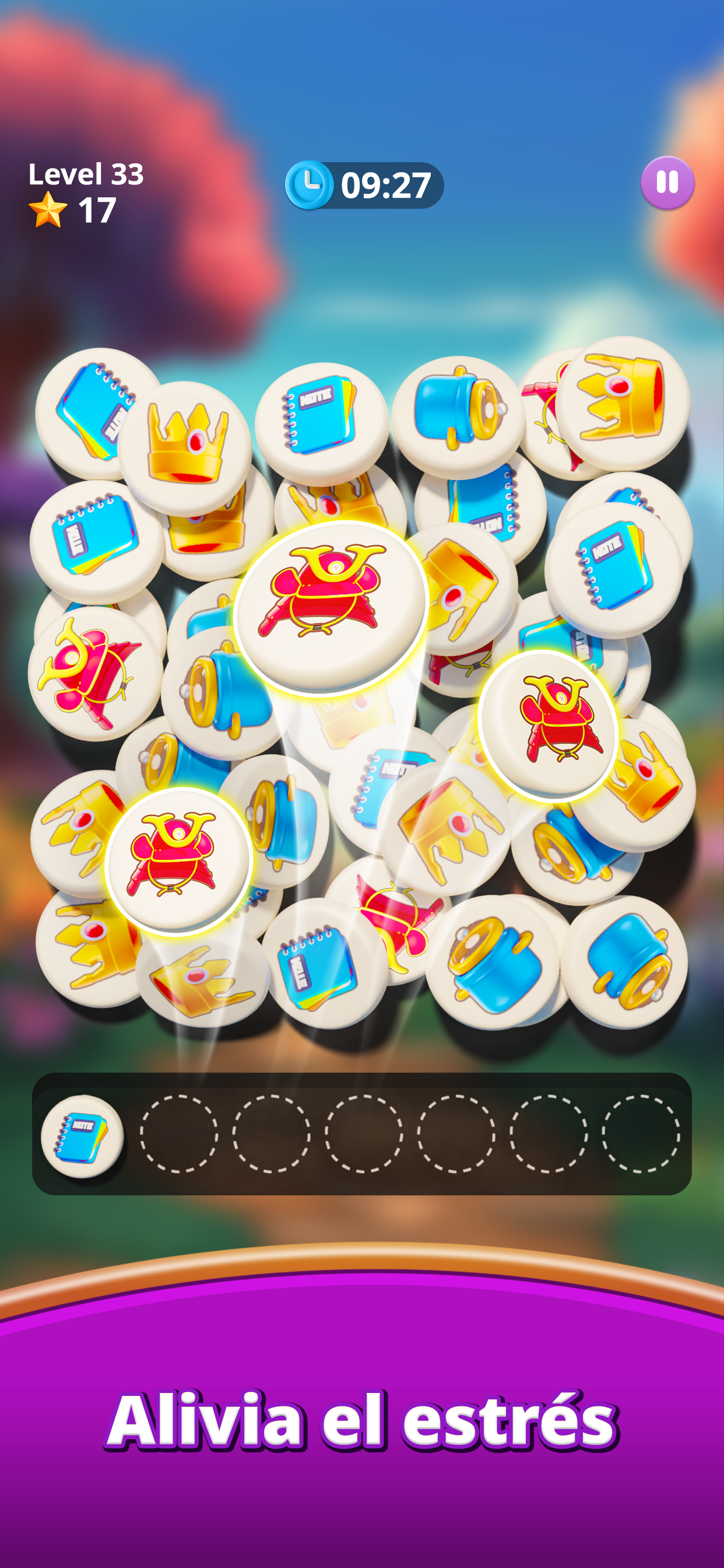 Zen Triple - Tile Match Puzzle