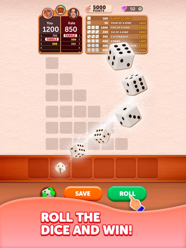 Farkle Dice Roll screenshot 5