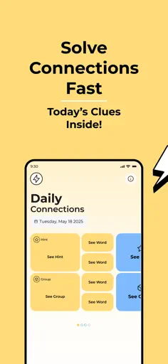 Connections Hints - Screenshot 1