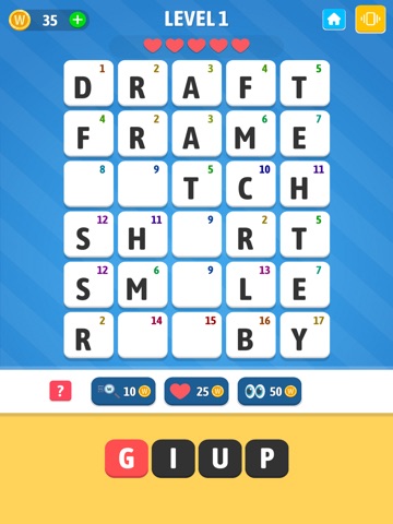 Wordigit: Logic Word Games iPad screenshot