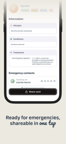 Galopin - Horse Management iPhone screenshot