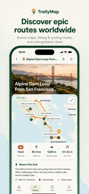 TrailyMap screenshot 2