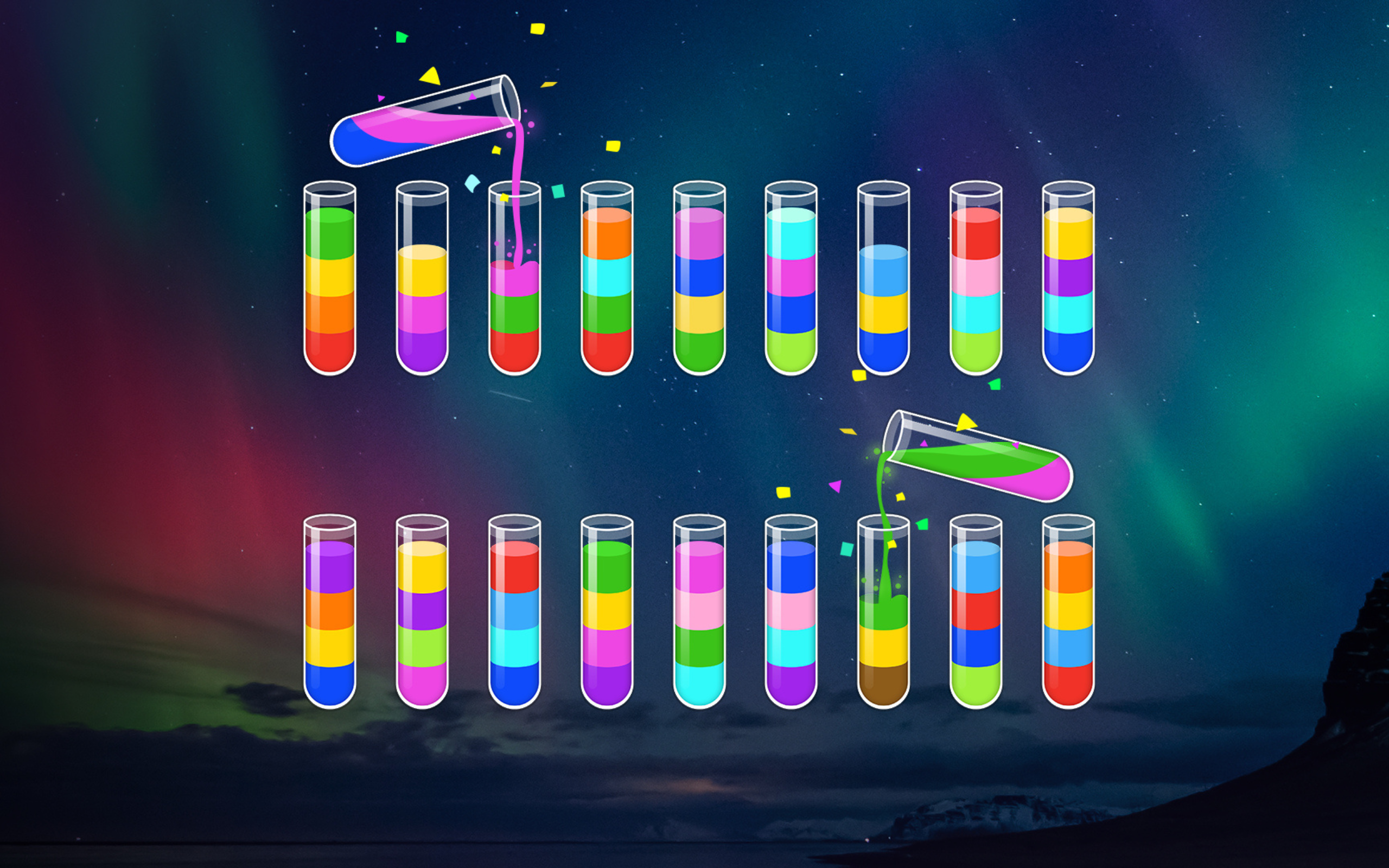 Water Sorting Color IQ Puzzle