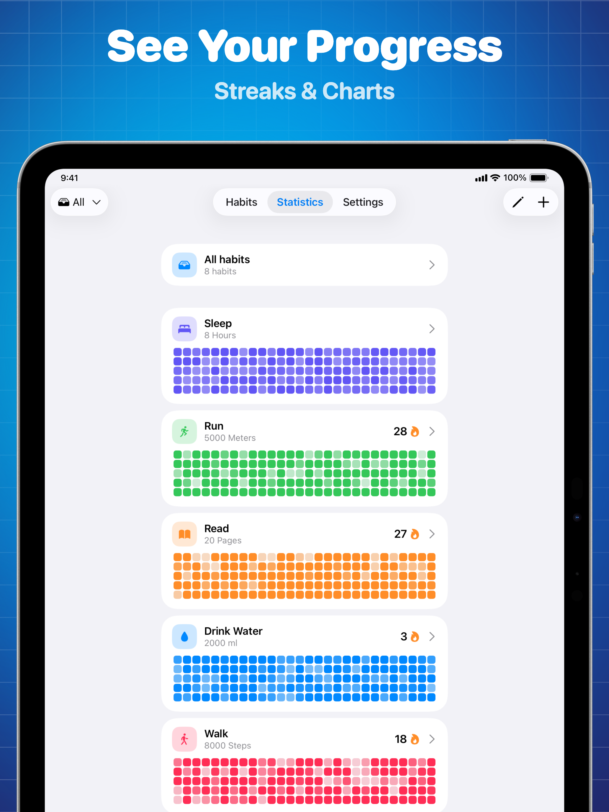 Habits: Streak & Habit Tracker screenshot 12