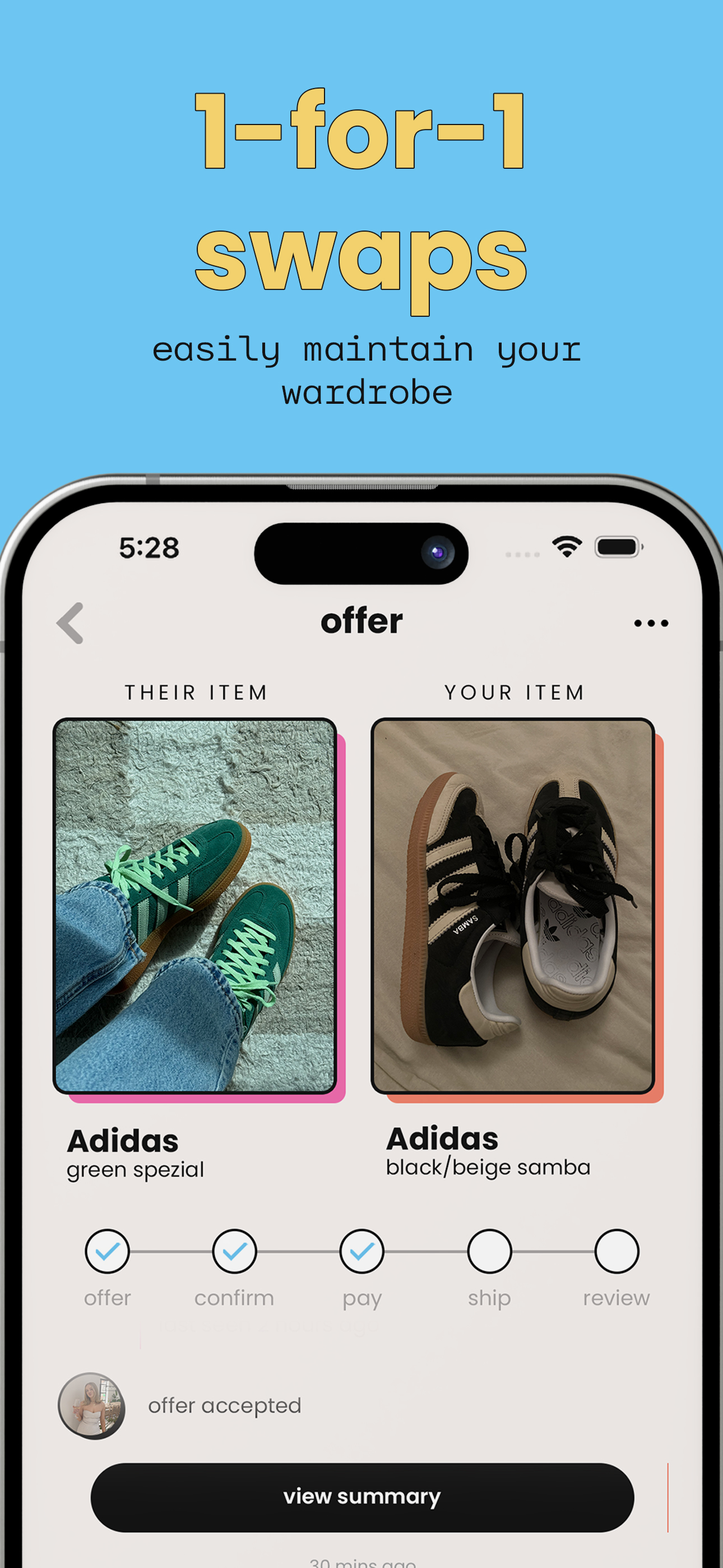 Swoopd - Online Fashion Swaps