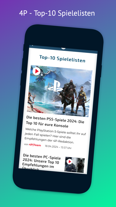 Screenshot #3 pour 4P – Das Spielemagazin