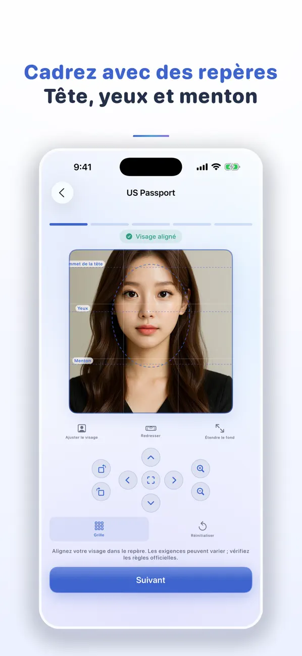 Screenshot #3 pour Snapport : Photo d'identité