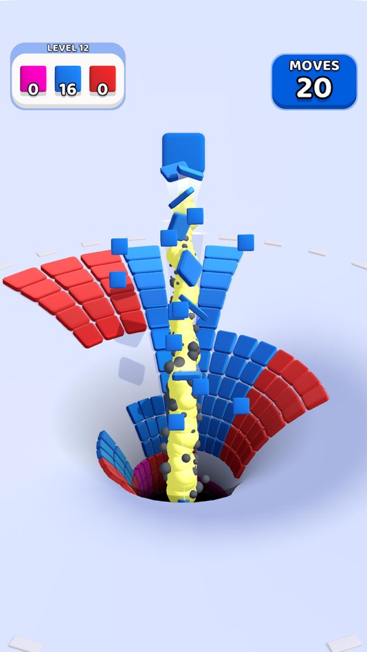 #7. Tetri Hole (iOS) 由: Bugbomb