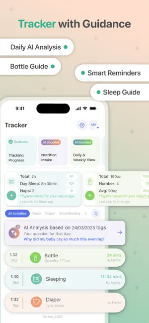 Babee.ai: Baby Tracker Newborn screenshot 2