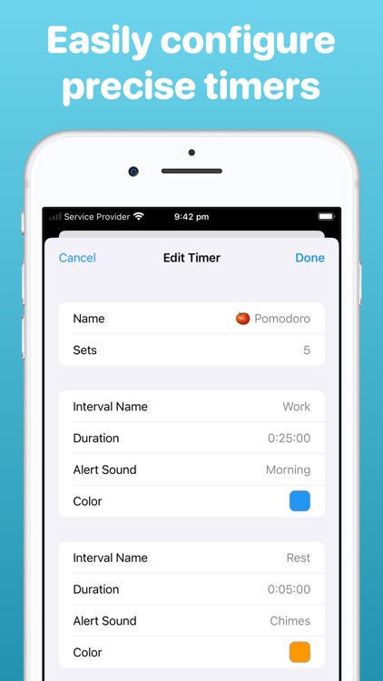 Interval Timer for Tasks