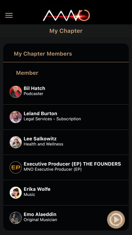 #7. The MNO Member App (iOS) 由: Music Network One, Inc.