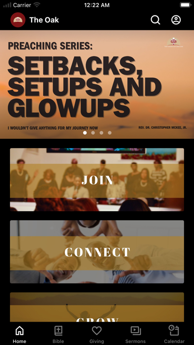 The Church of Oakland iPhone screenshot 1 - Education app