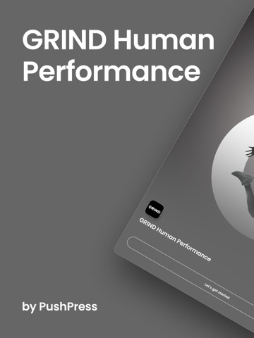 GRIND Human Performance iPad screenshot
