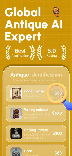 Antique & Plant AI Scanner screenshot 1