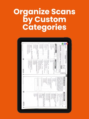 SC - Scanner app for documents iPad screenshot