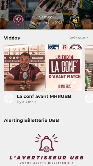 UBB Rugby screenshot 4