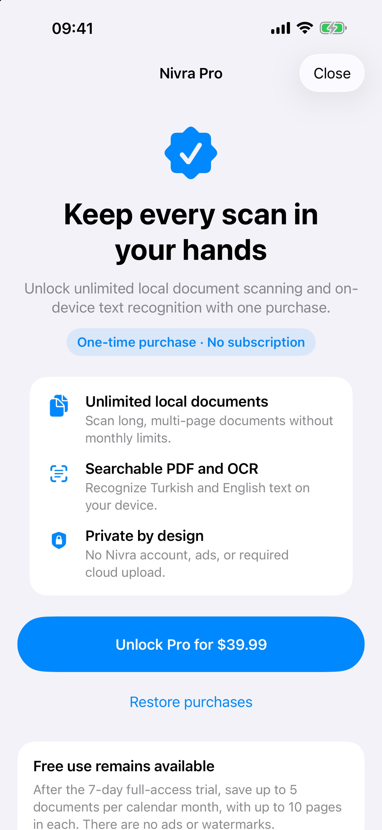 Screenshot 8 of Nivra Scan: PDF & OCR