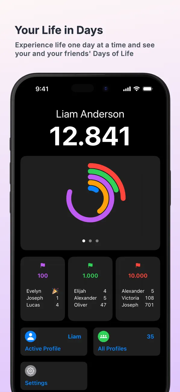 Screenshot #1 pour Days of Life - Milestones