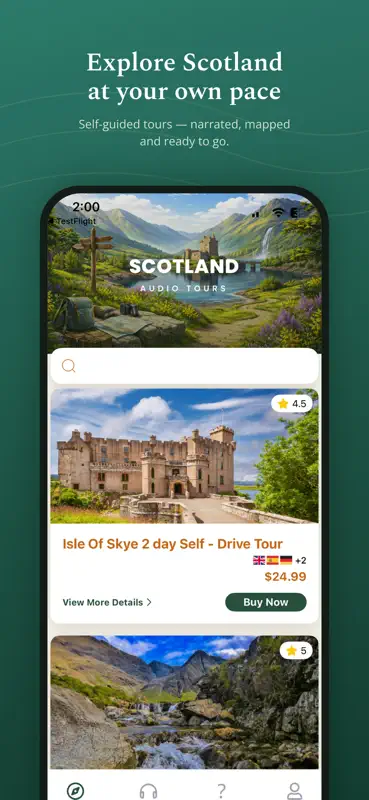 Scotland Audio Tour: Highlands screenshot 2 of 6
