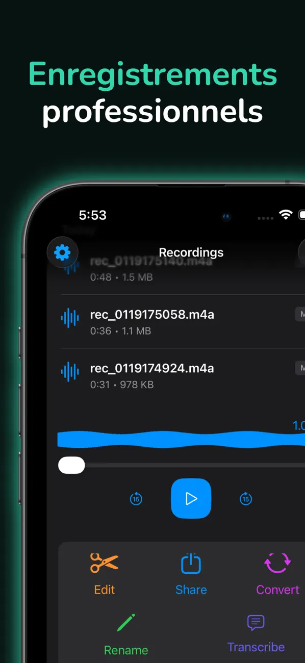 Screenshot #3 pour Micro virtuel - Enceinte
