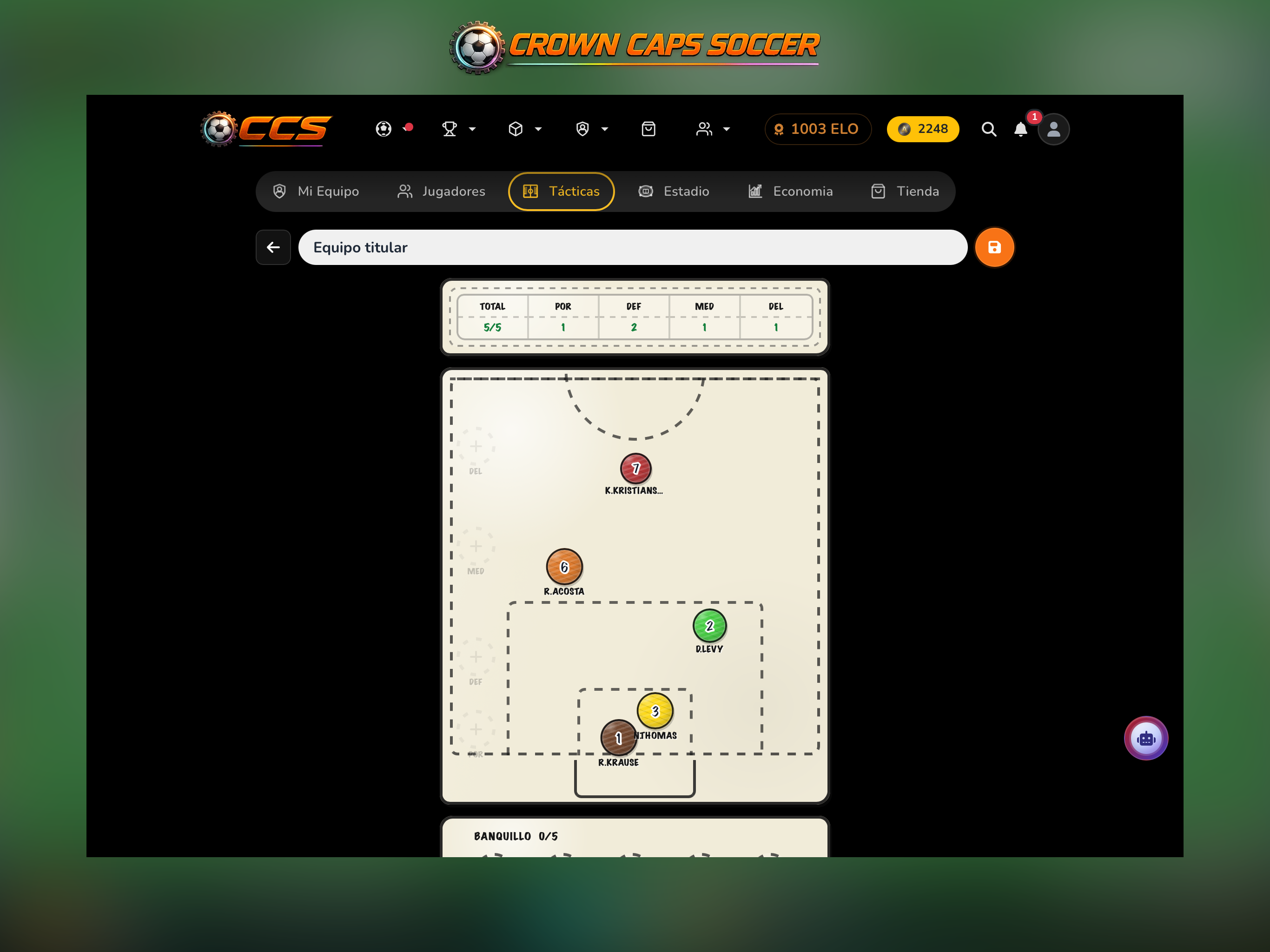 Crown Caps Soccer screenshot 13