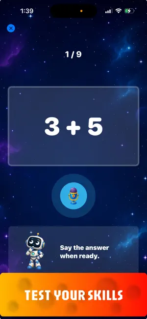 Space Math Academy screenshot 1