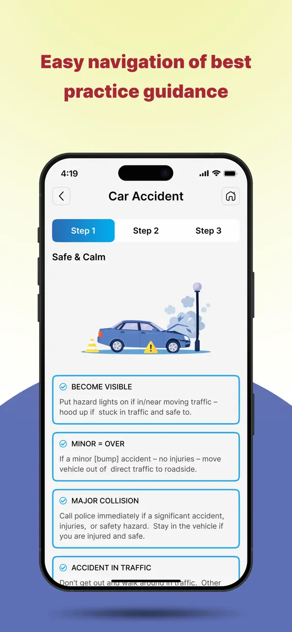 Car Accident Compass Screenshot 4