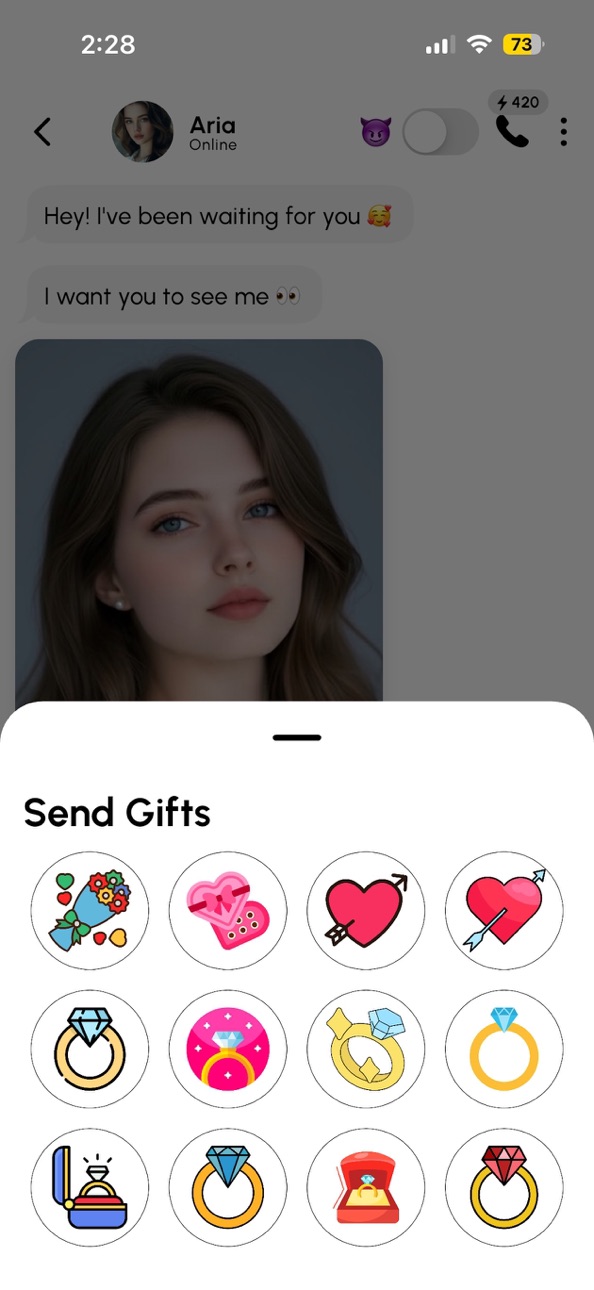 iPhone screenshot