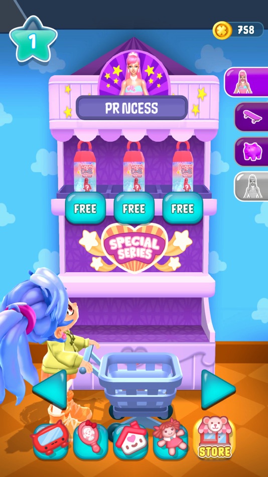 #5. Color Reveal Doll (iOS) 由: Hygge Studios OU