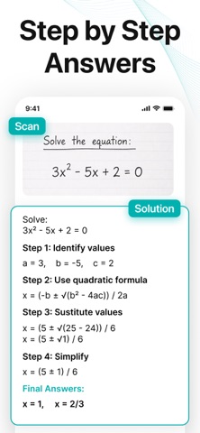 AI Homework Helper & AI Tutor iPhone screenshot