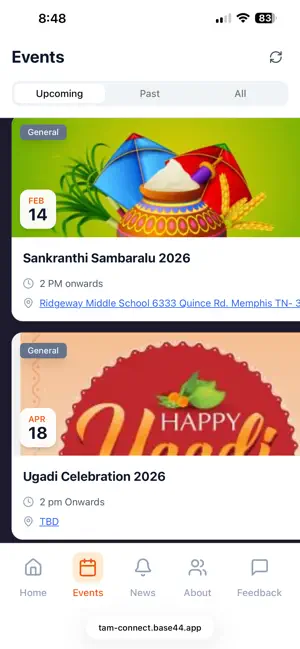 TAM Connect screenshot 2