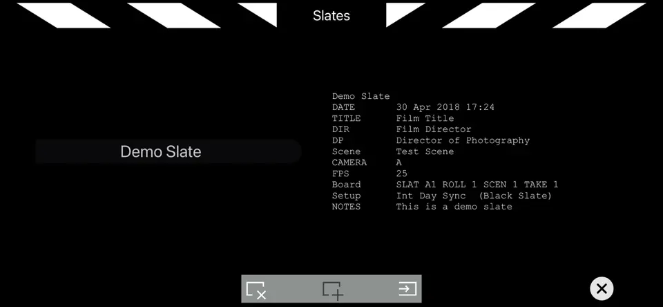 Screenshot von DigiSlate auf dem iPhone 3