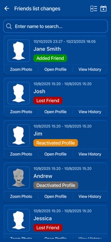 Profile Analyzer: View Stats+ Screenshot 2 of 7
