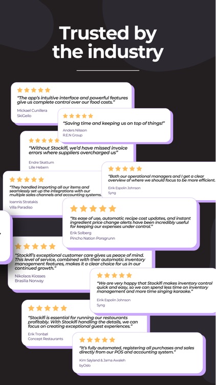 Stockifi: Better F&B Margins