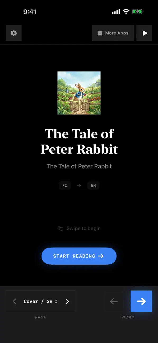 Screenshot #2 pour Peter Rabbit Finnish