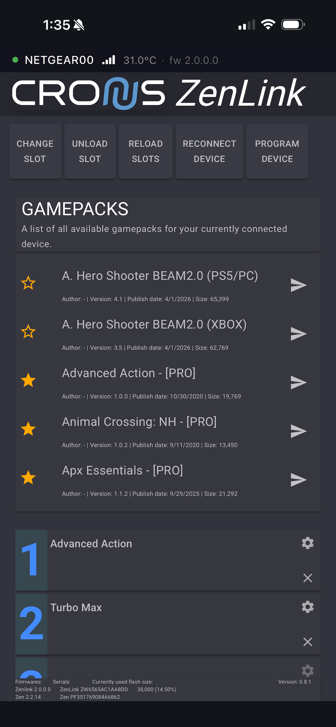 Cronus-Zenlink screenshot 3