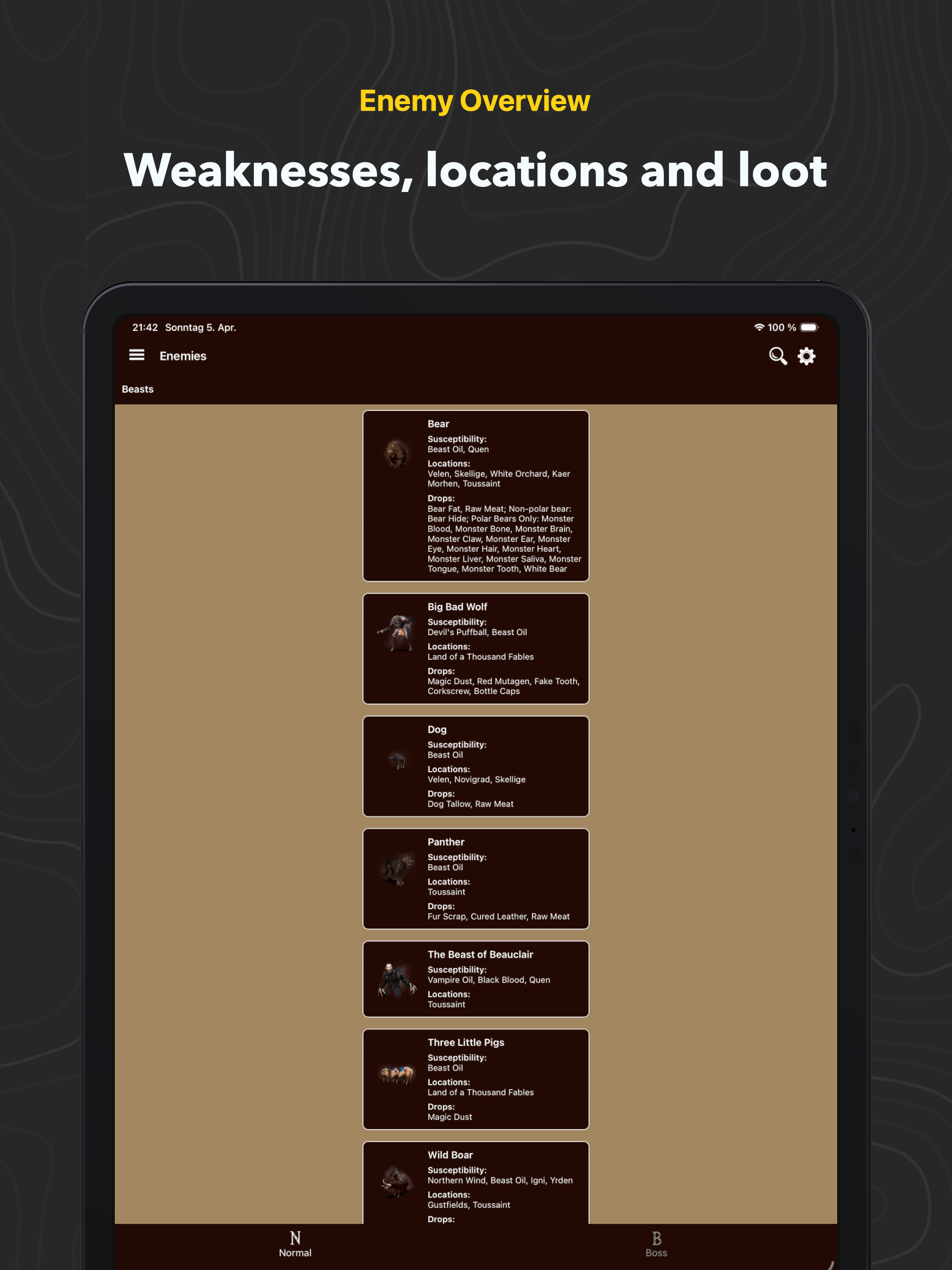 Wild Hunt Companion screenshot 12