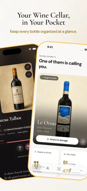 Lézé: Wine Cellar & Notes screenshot 1